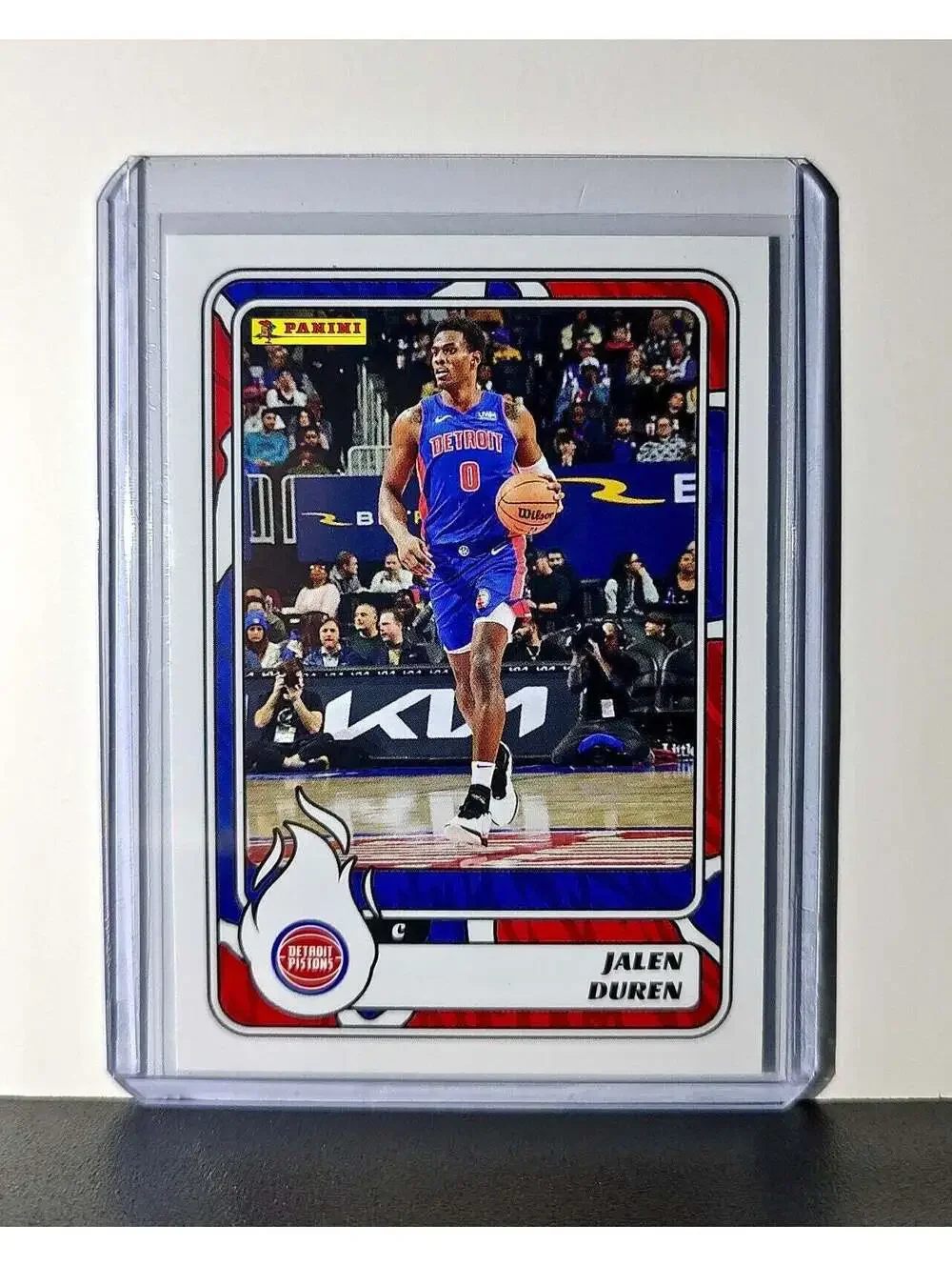 Jalen Duren 2024-25 Panini NBA #50 Sticker Card Detroit Pistons